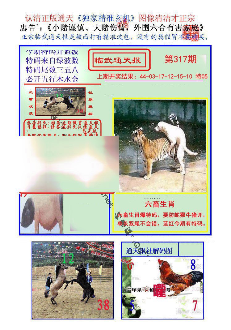 2024317期临武通天报