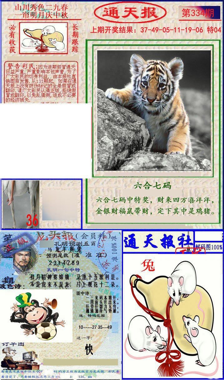 2024334期实力通天报