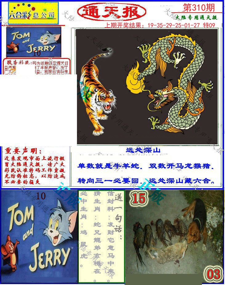 2024310期大陆通天报