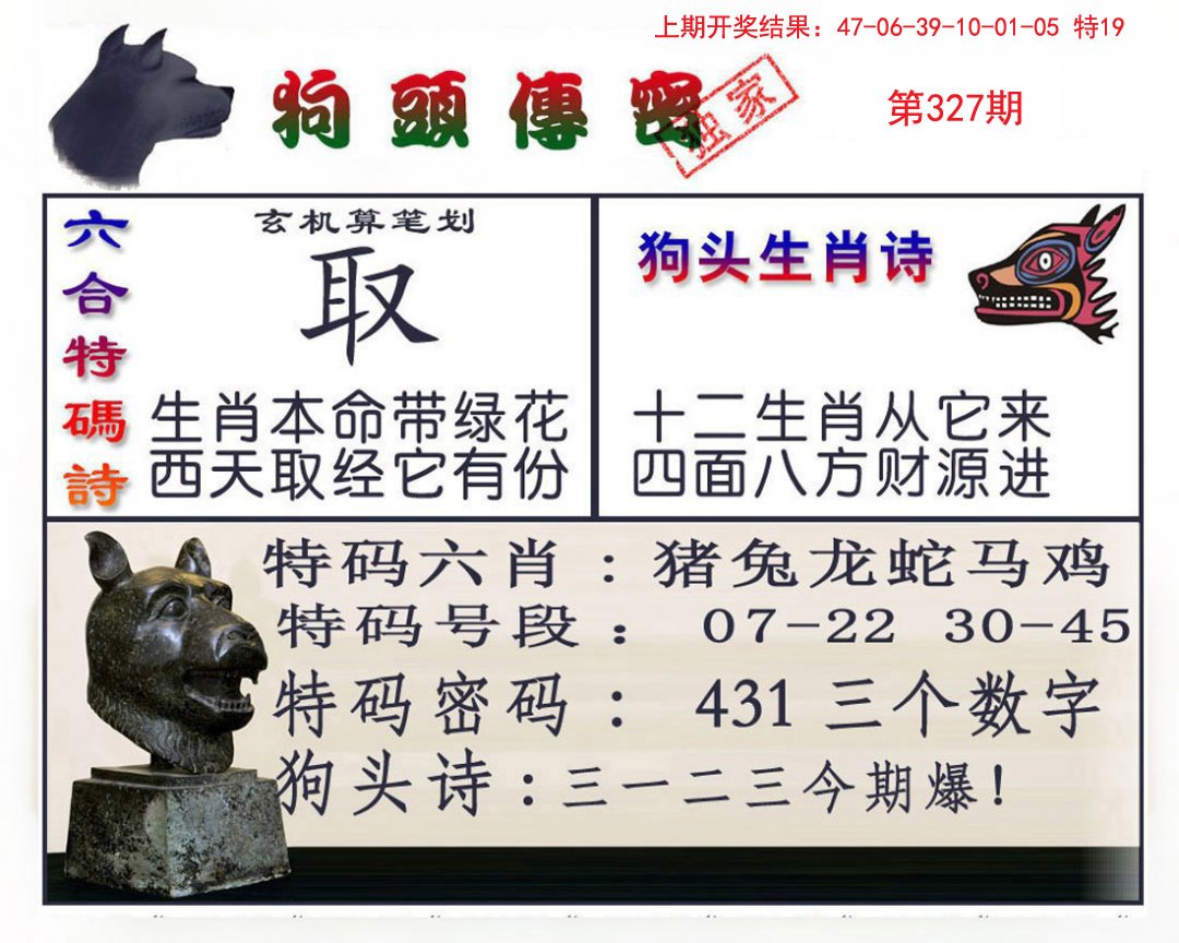 2024327期狗头传密