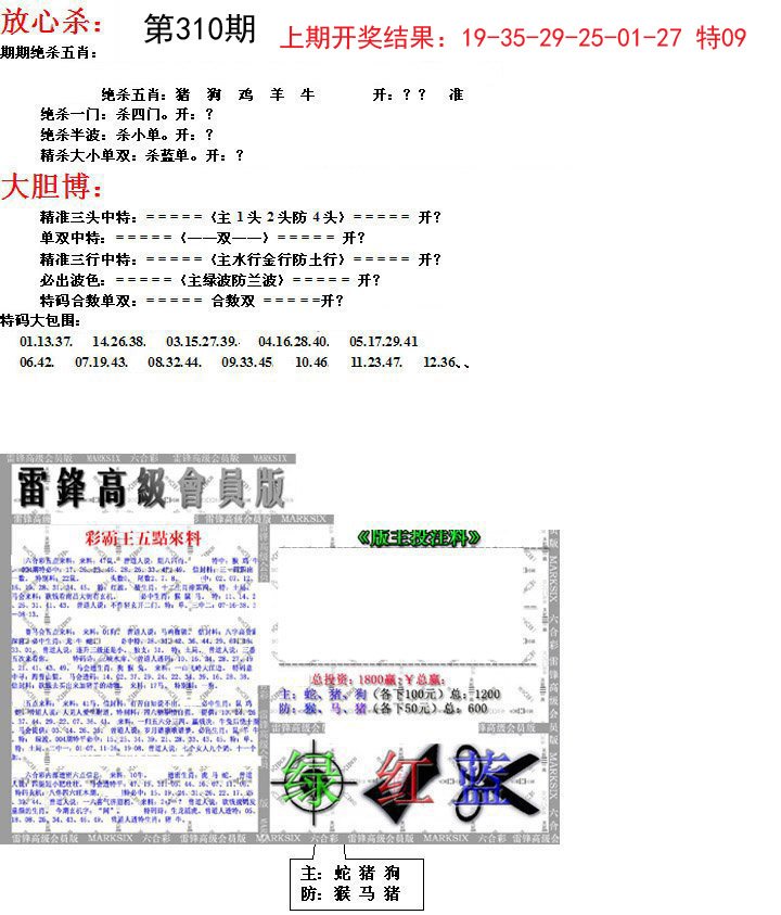 2024310期帮您翻本B