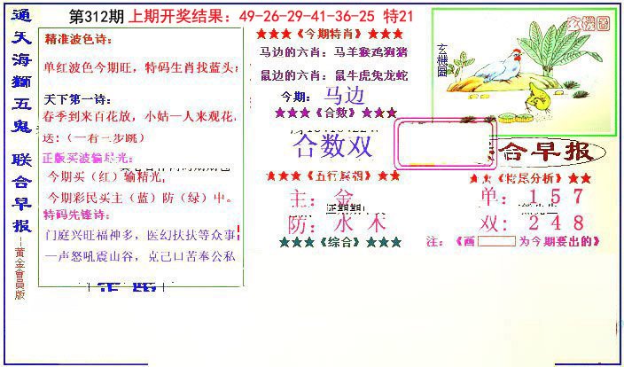 2024312期新联合早报