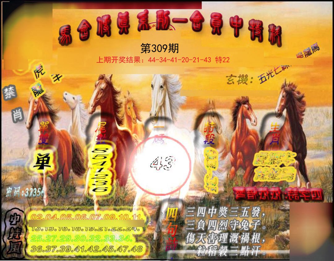 2024309期马会传真-会员报