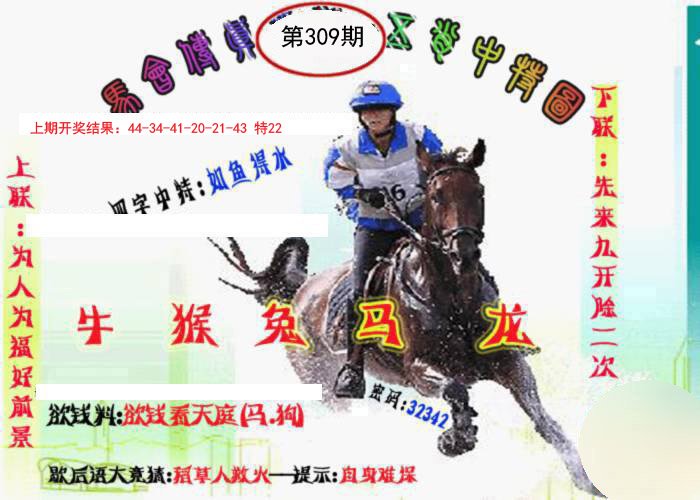 2024309期马会传真-五肖料
