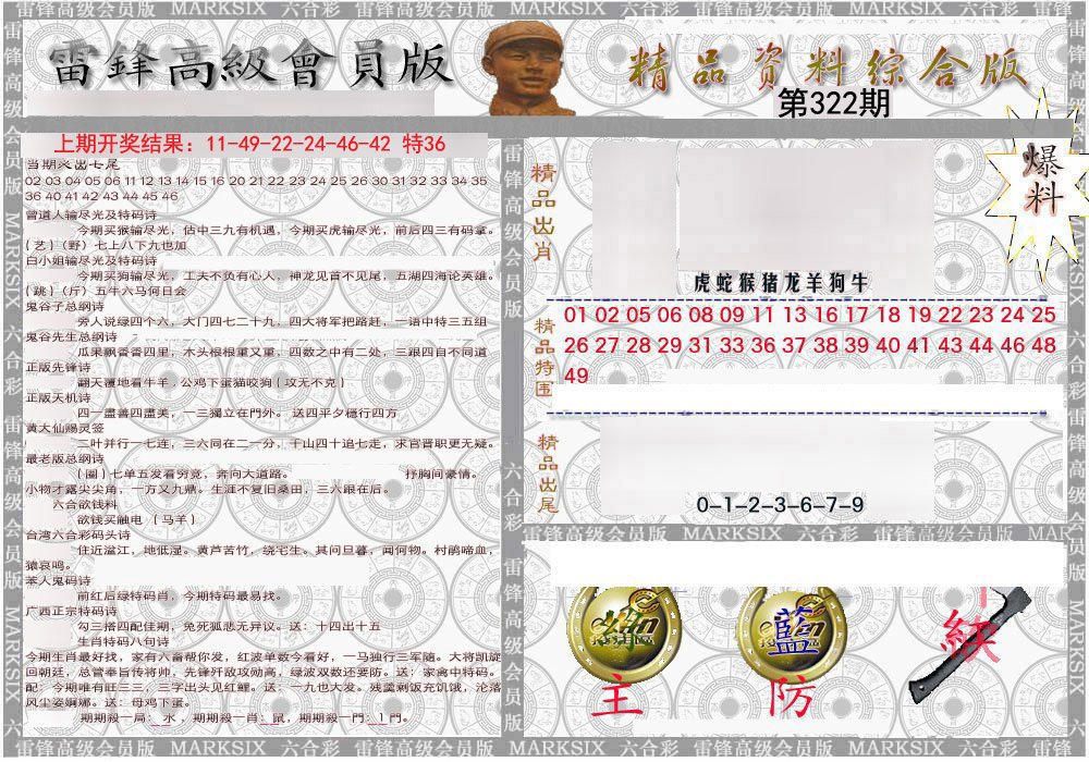 2024322期雷锋资料综合版