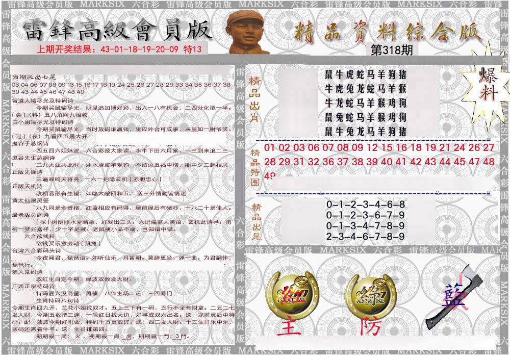 2024318期雷锋资料综合版