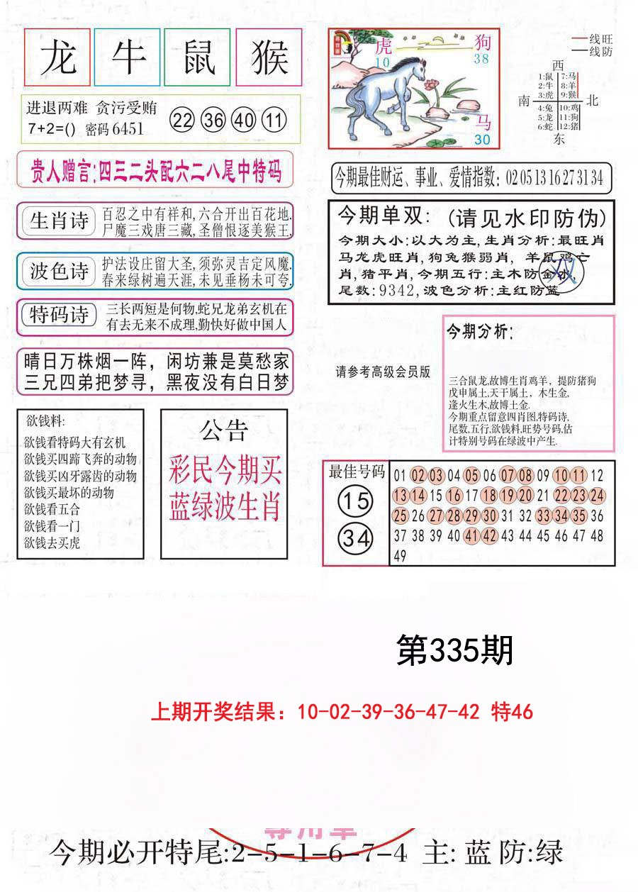 2024335期凤凰闲情A