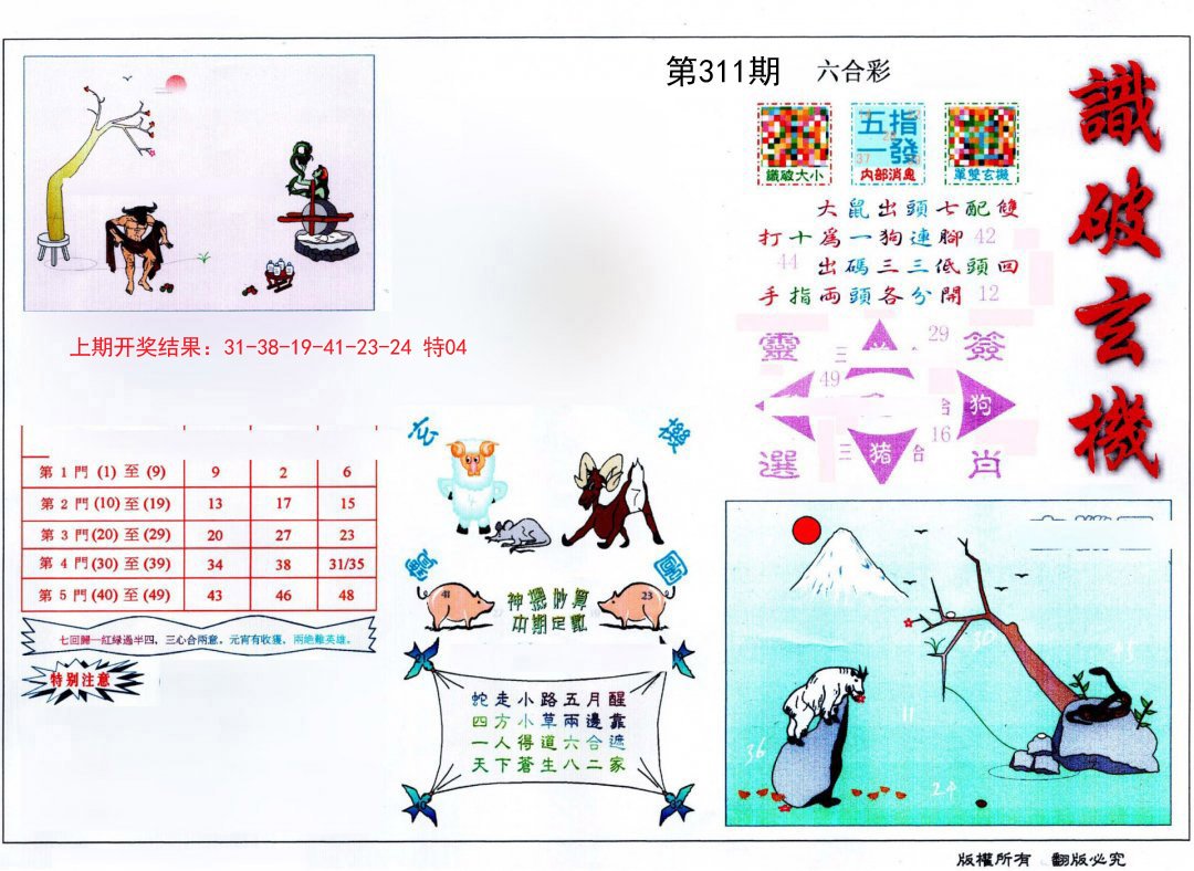2024311期识破玄机