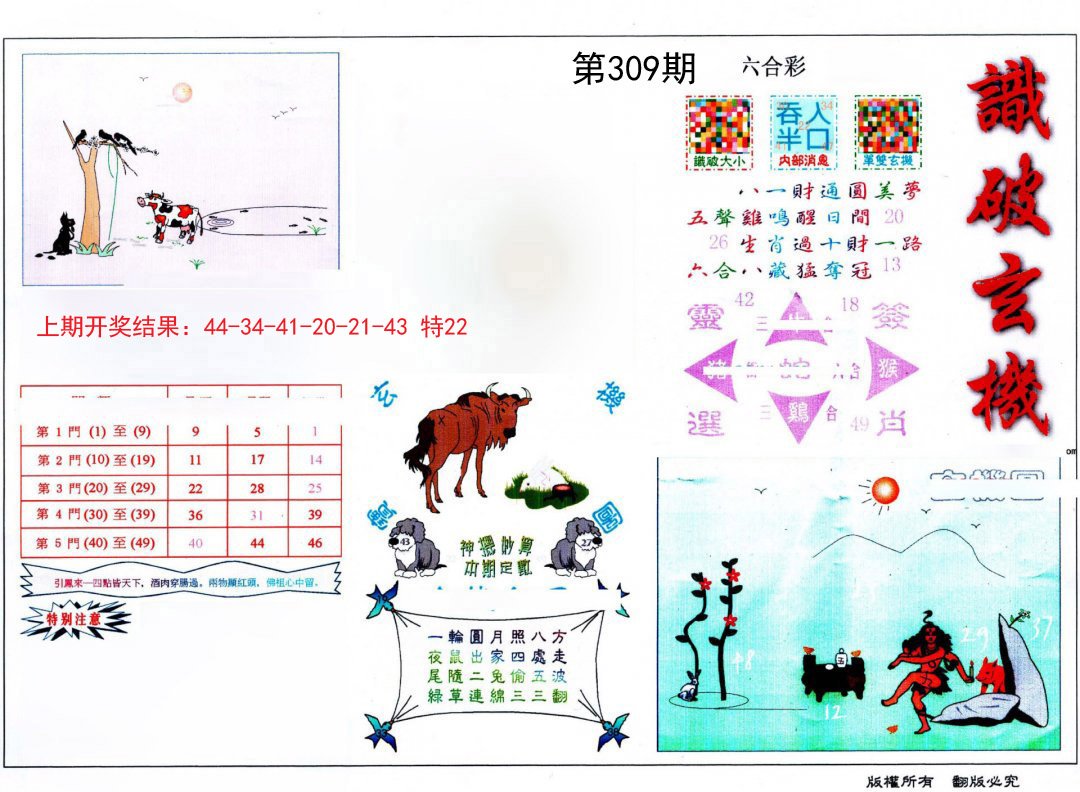 2024309期识破玄机
