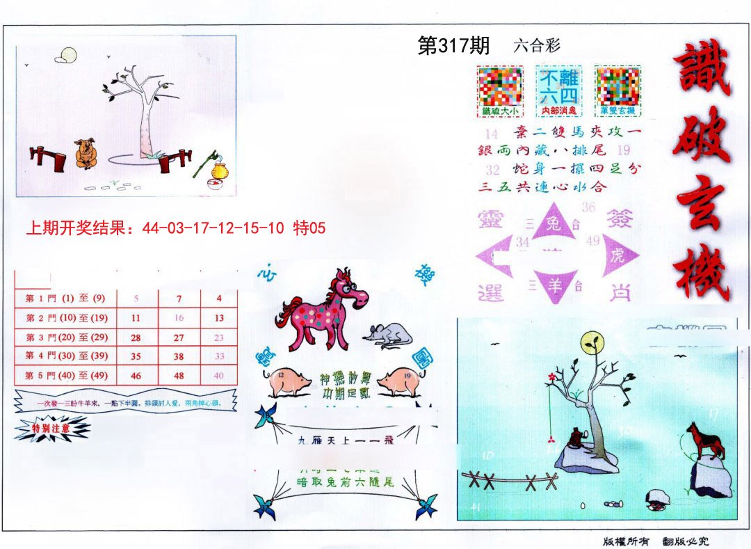 2024317期识破玄机