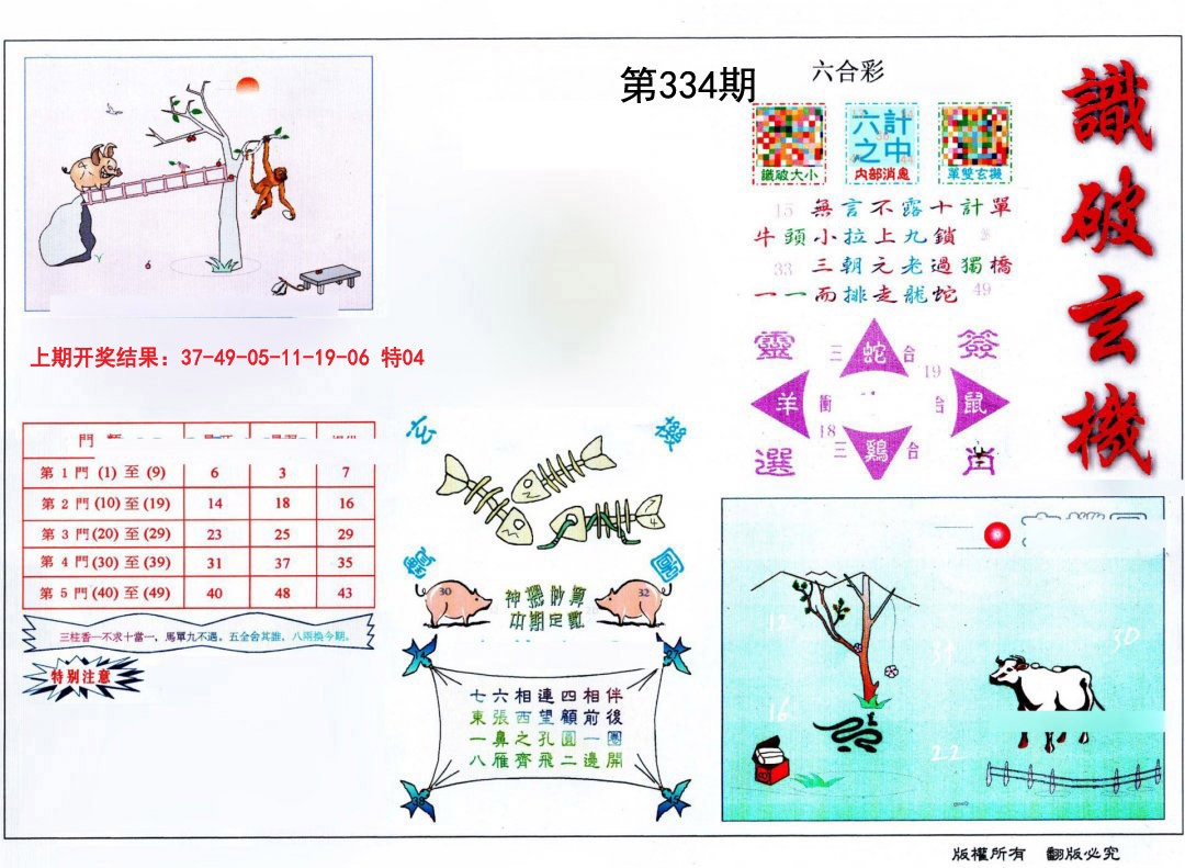 2024334期识破玄机