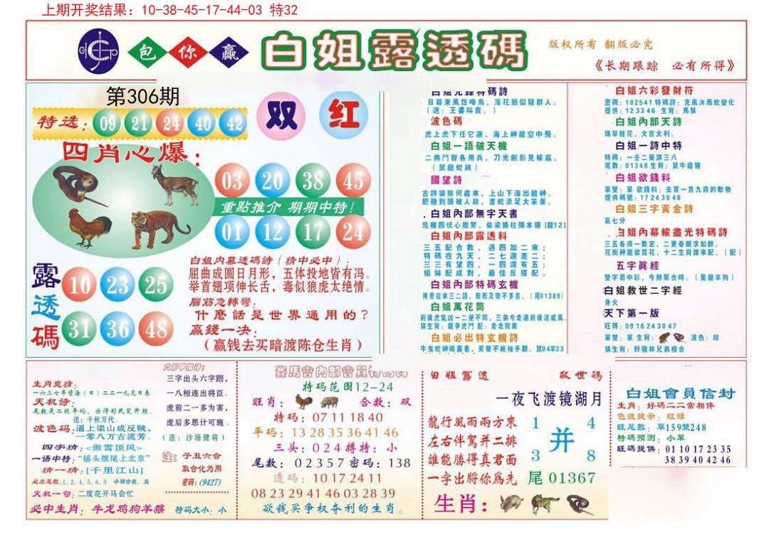 2024306期马会专刊B