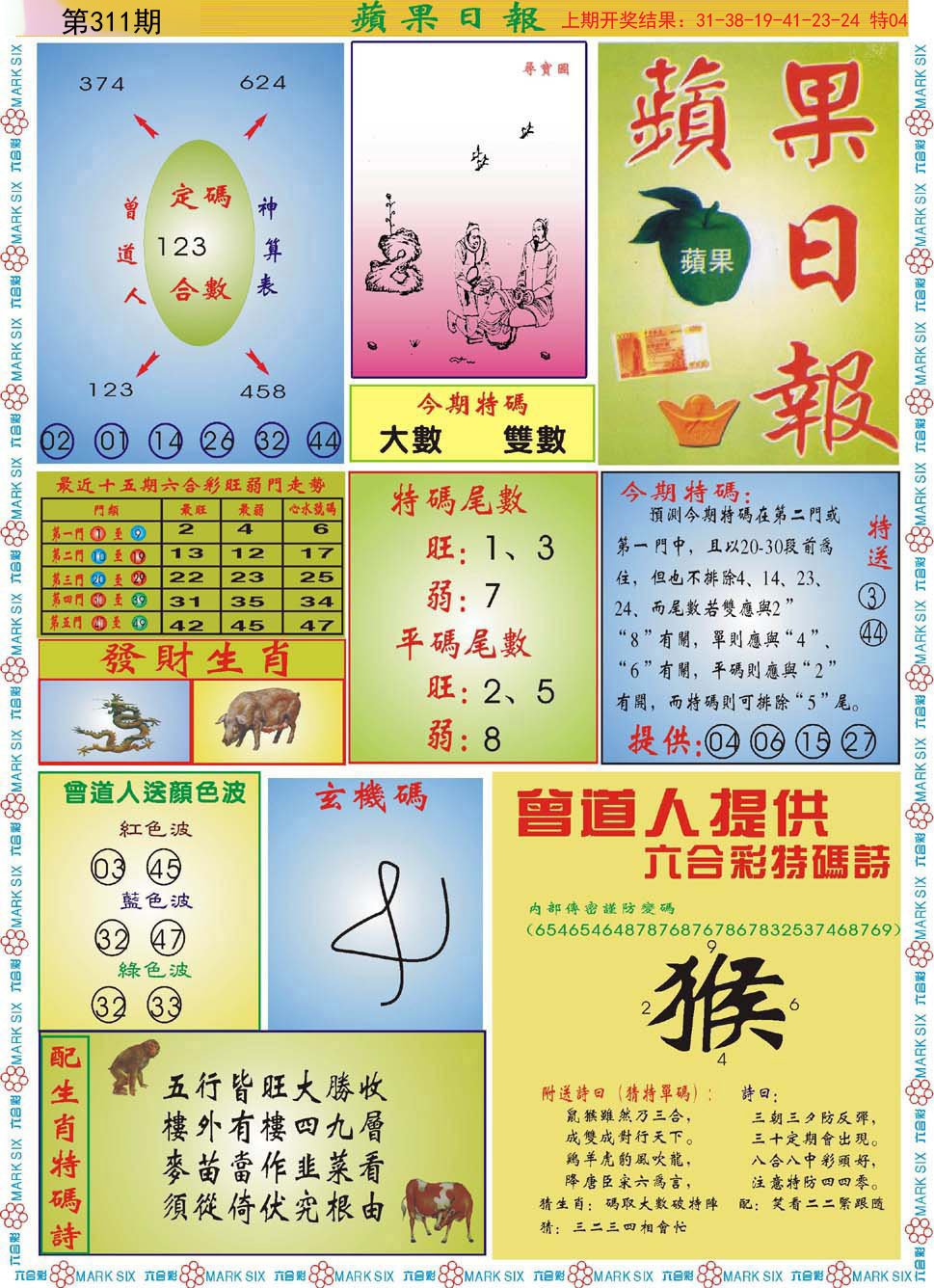 2024311期青苹果日报