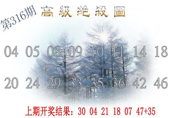 2024316期高级内部绝杀