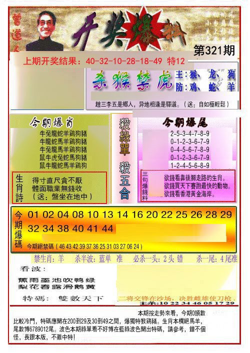 2024321期开奖爆料(新图推荐)