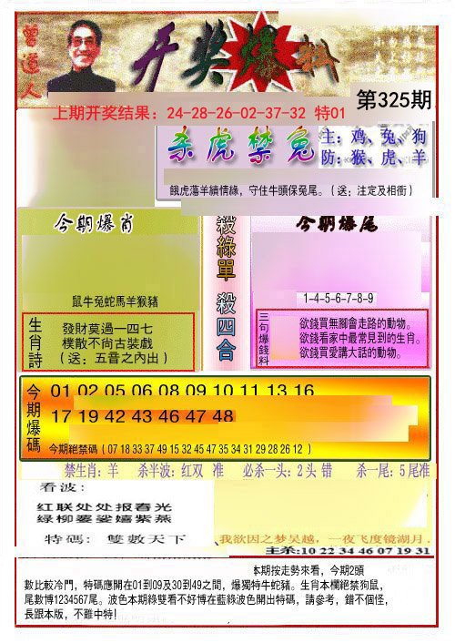 2024325期开奖爆料(新图推荐)