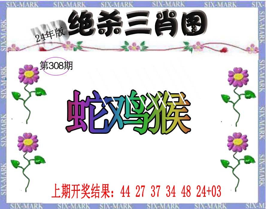 2024308期生财有道杀三肖