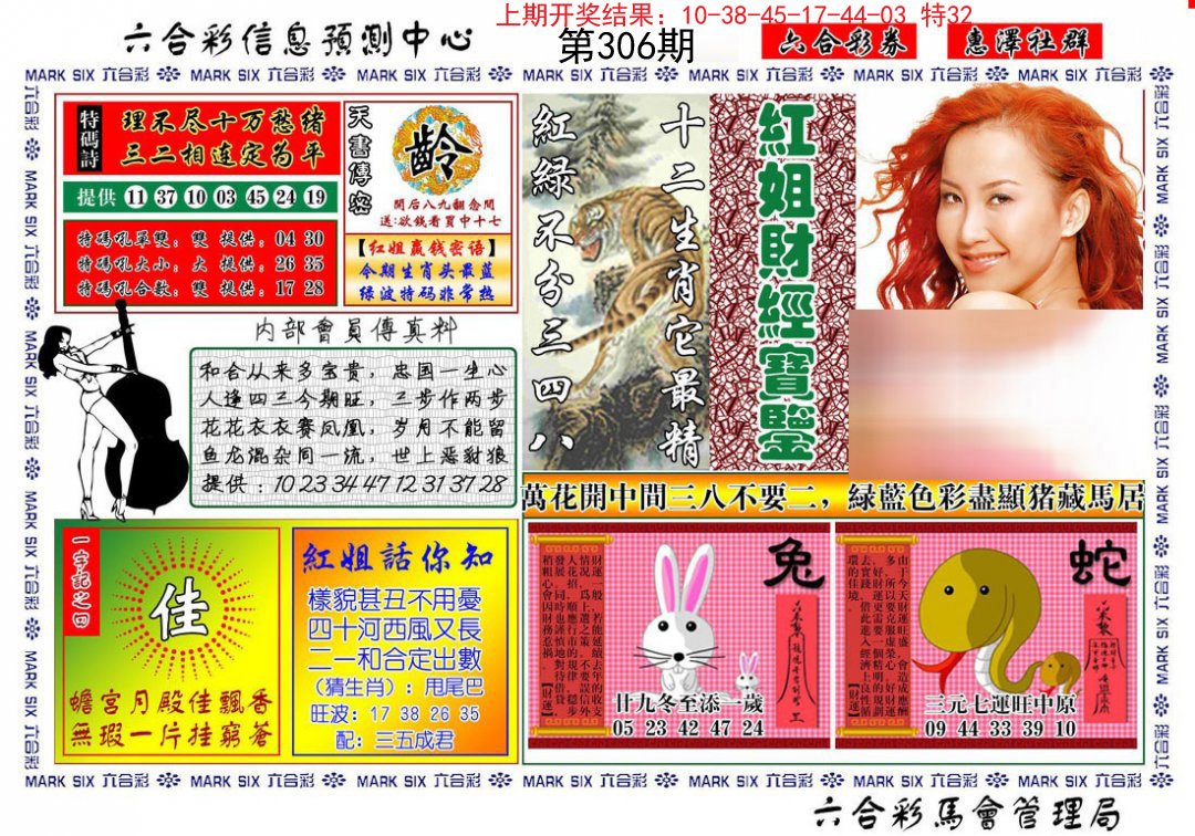 2024306期红姐财经宝鉴