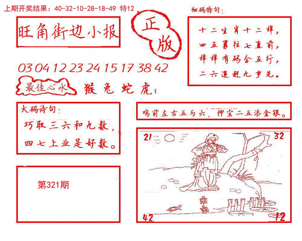 2024321期旺角街边小报