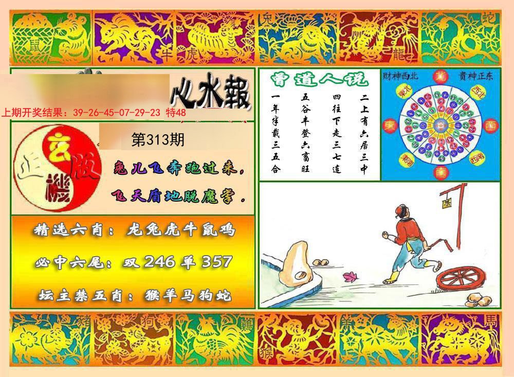 2024313期九龙心水报