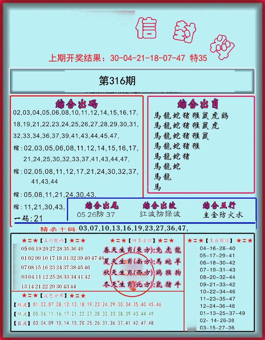 2024316期信封料