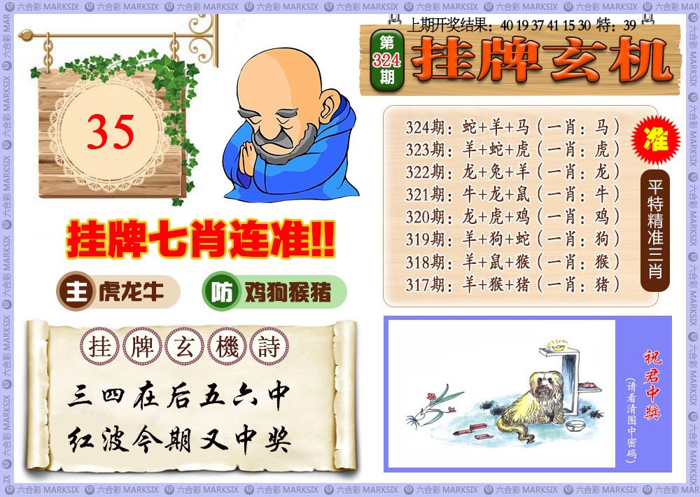 2024324期挂牌玄机