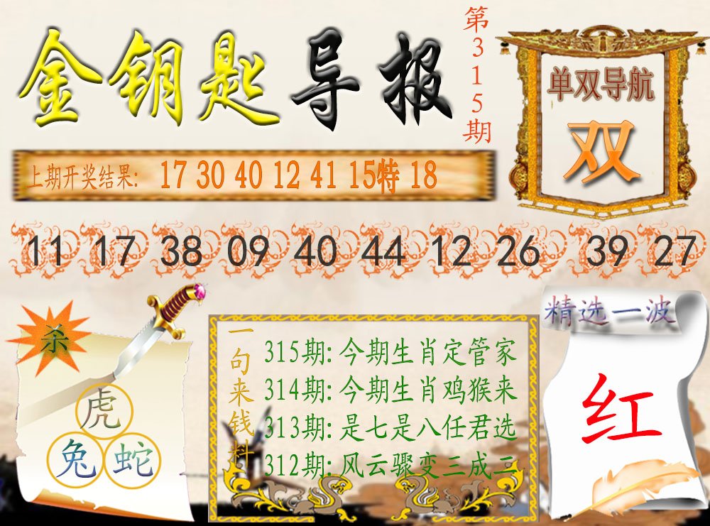 2024315期《金钥匙导报》