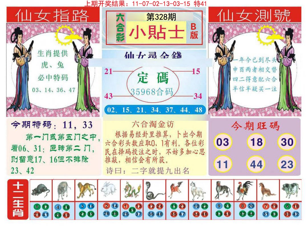 2024328期小贴士B