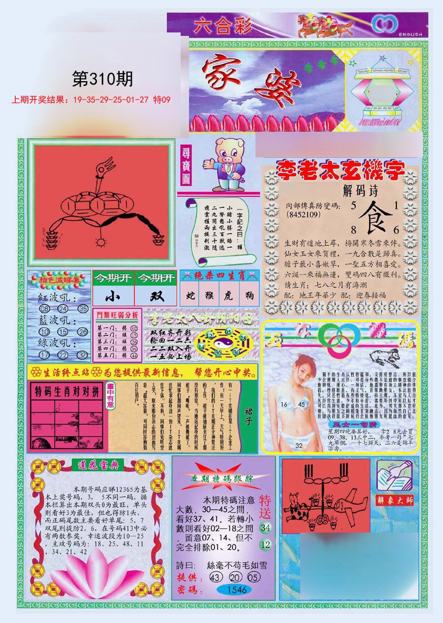 2024310期(新版)管家婆