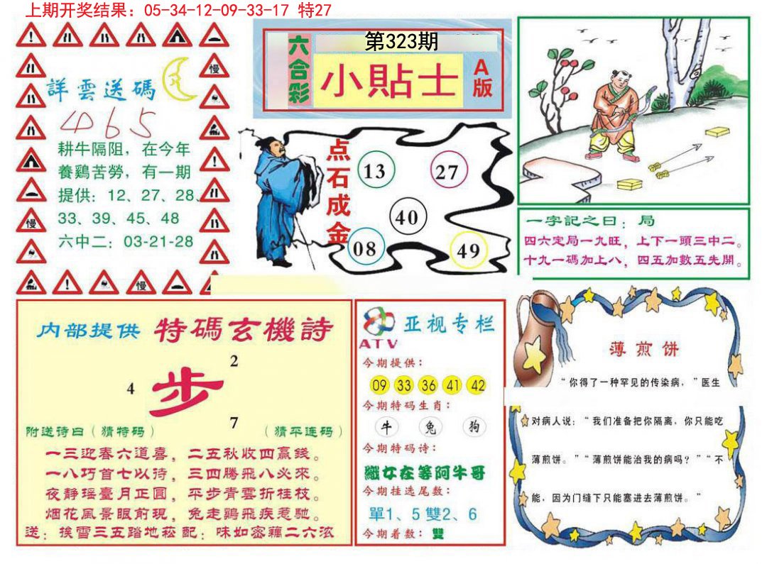 2024323期小贴士A