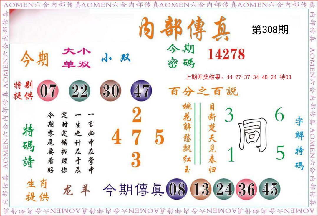 2024308期内部传真