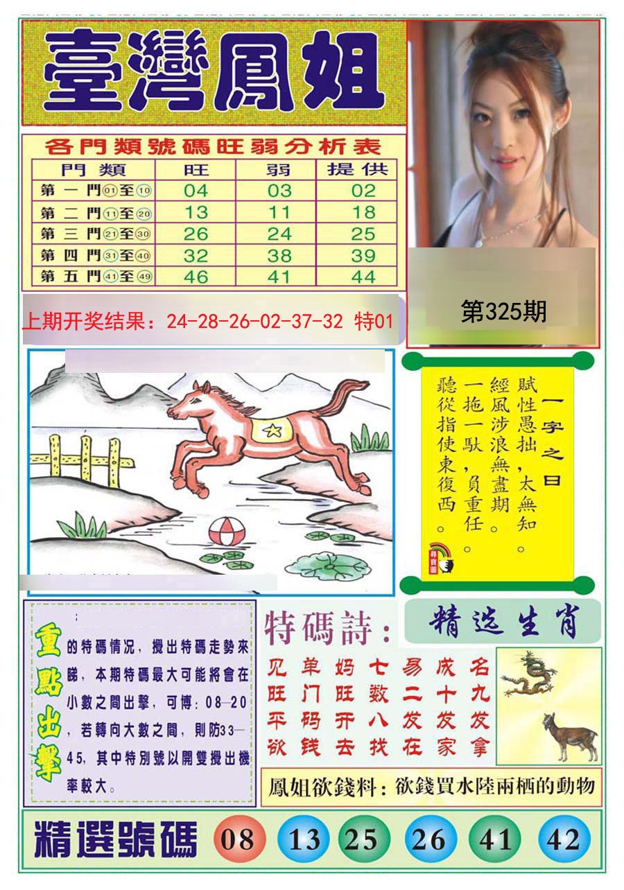 2024325期台湾凤姐