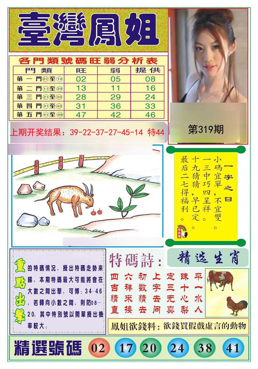 2024319期台湾凤姐