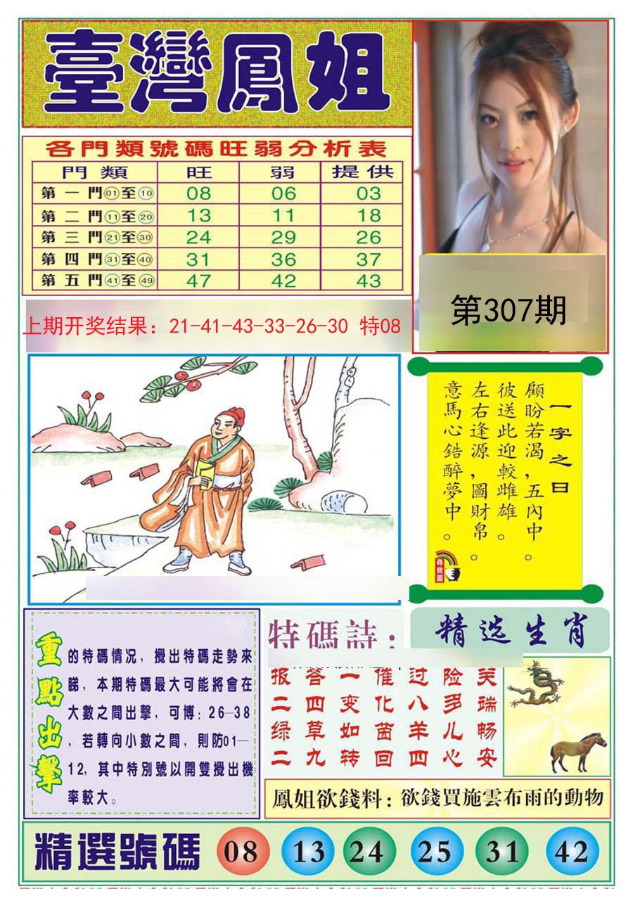 2024307期台湾凤姐