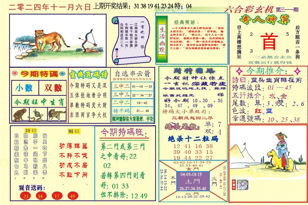 2024311期六合玄机