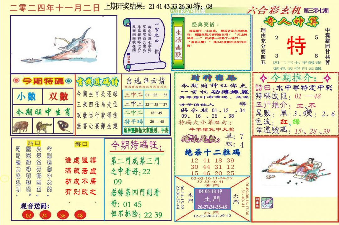 2024307期六合玄机
