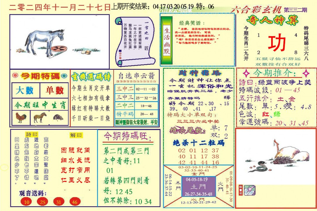 2024332期六合玄机