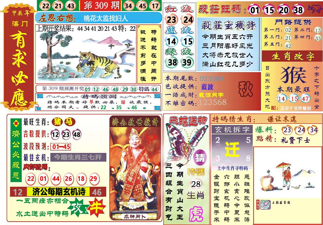 2024309期118有求必应