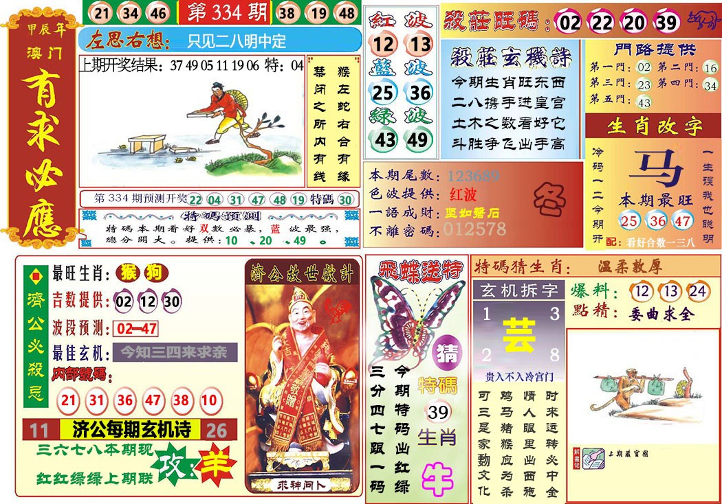 2024334期118有求必应