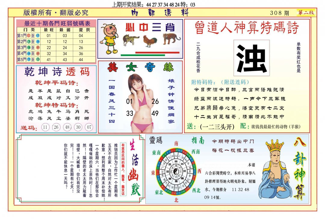 2024308期内部透料B