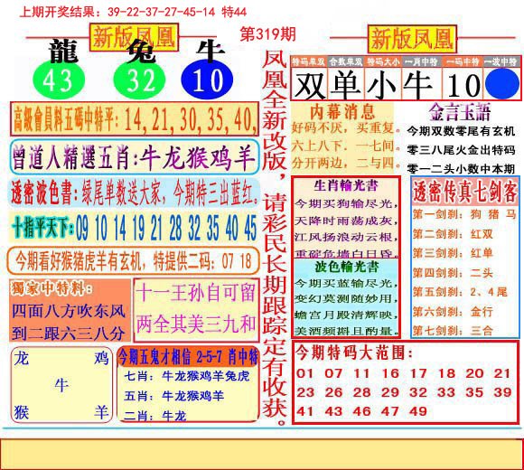 2024319期二代凤凰报