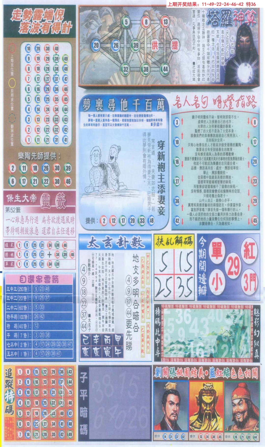 2024322期新报跑狗-2(背面)