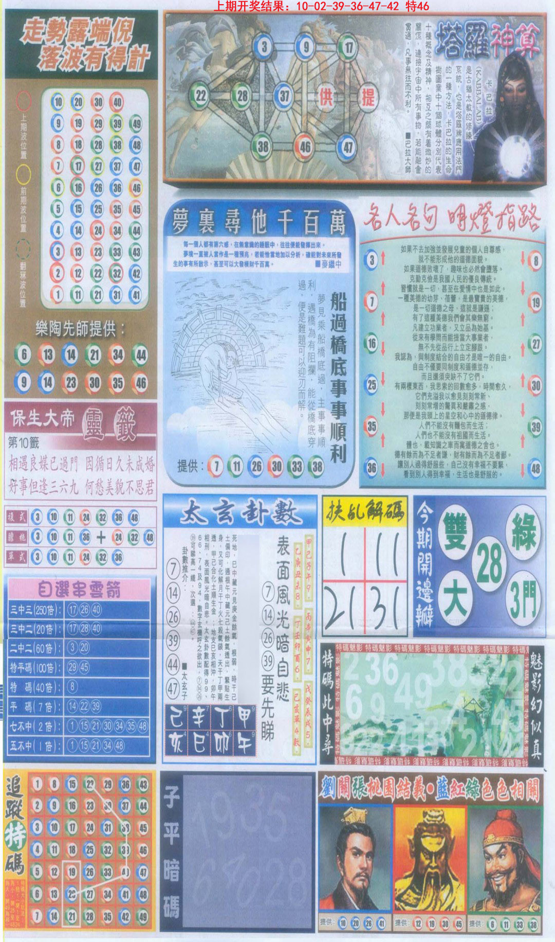 2024335期新报跑狗-2(背面)