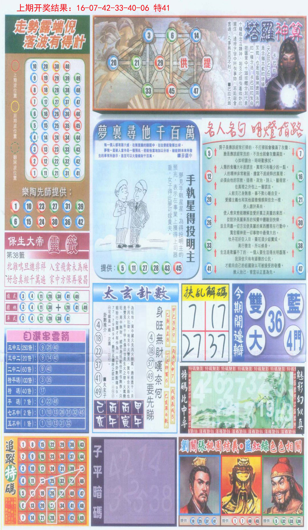 2024320期新报跑狗-2(背面)