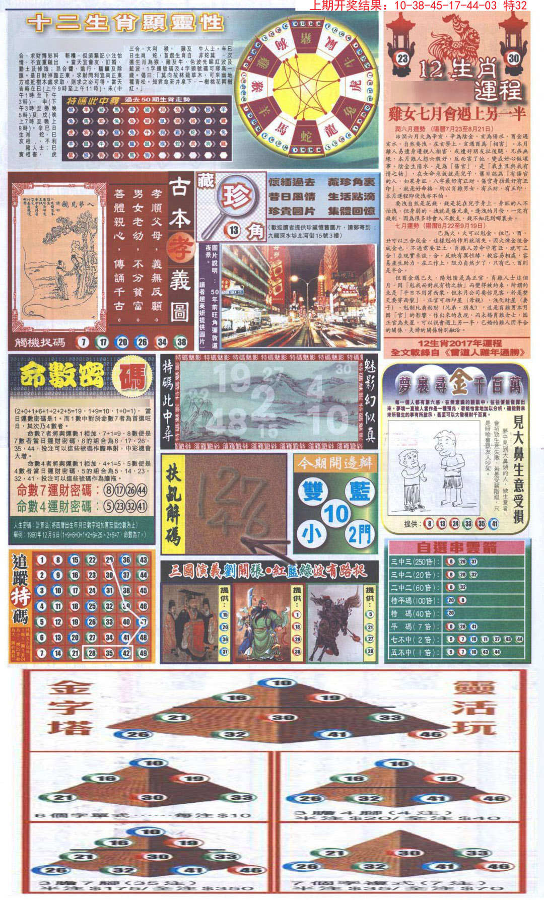 2024306期新报跑狗-2(背面)