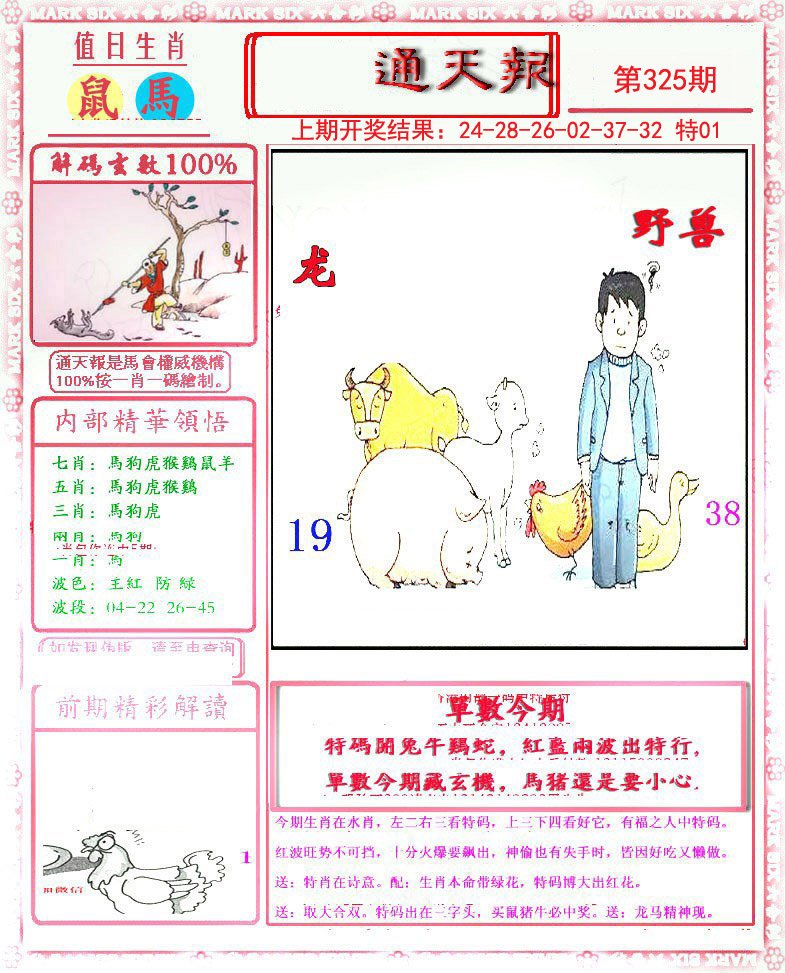2024325期小喜通天报