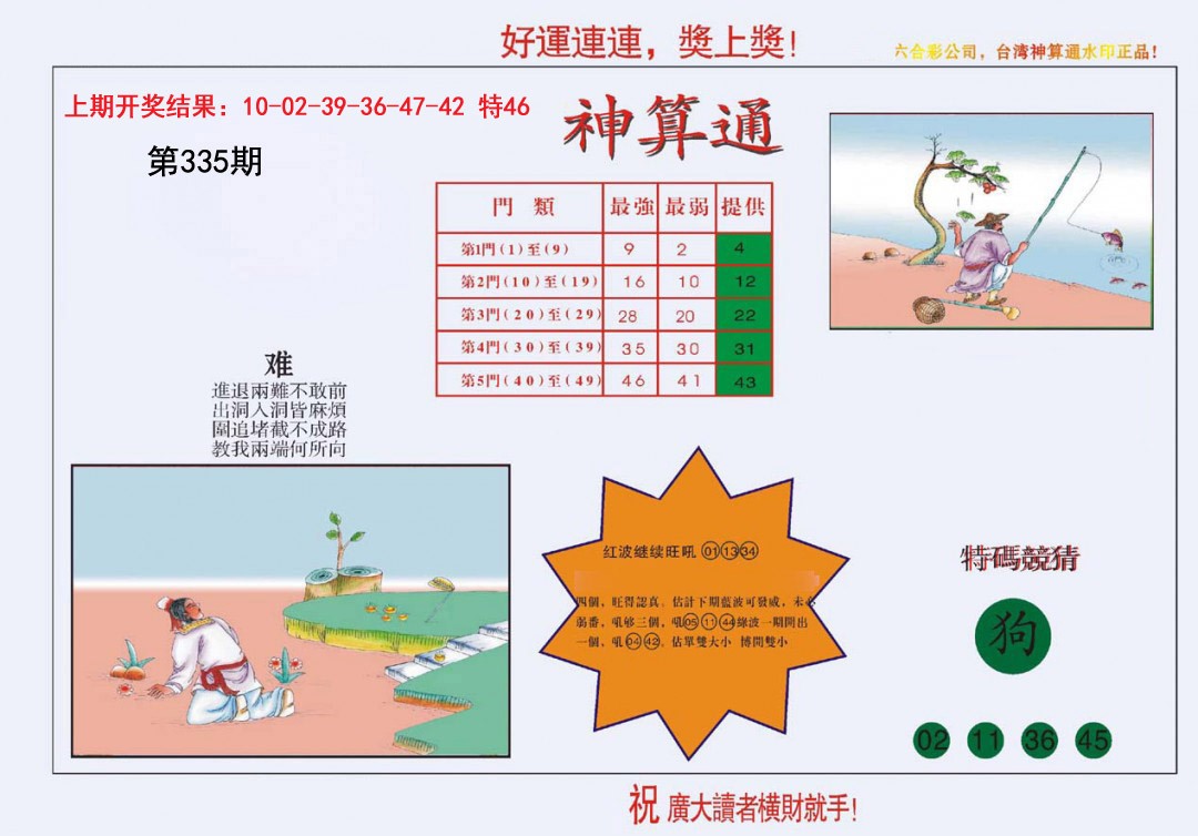 2024335期4-台湾神算