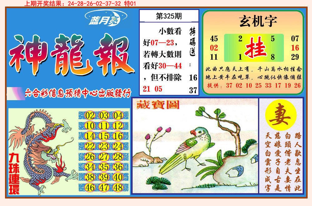 2024325期神龙报
