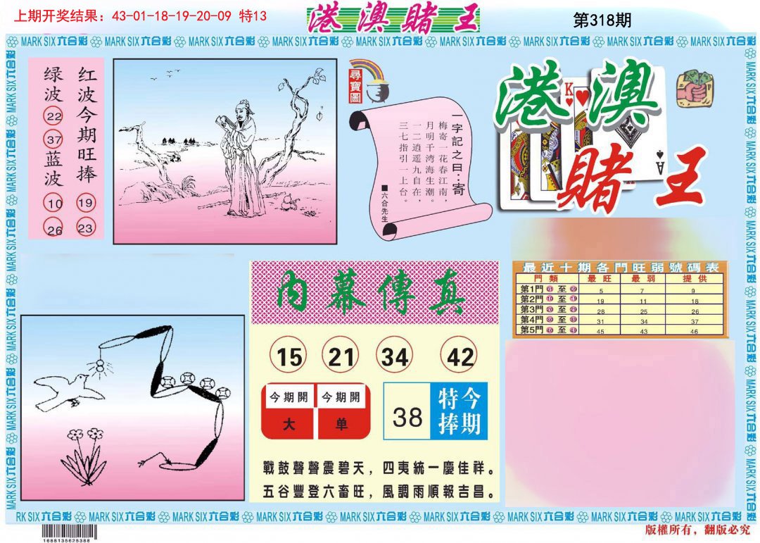 2024318期港澳赌王A