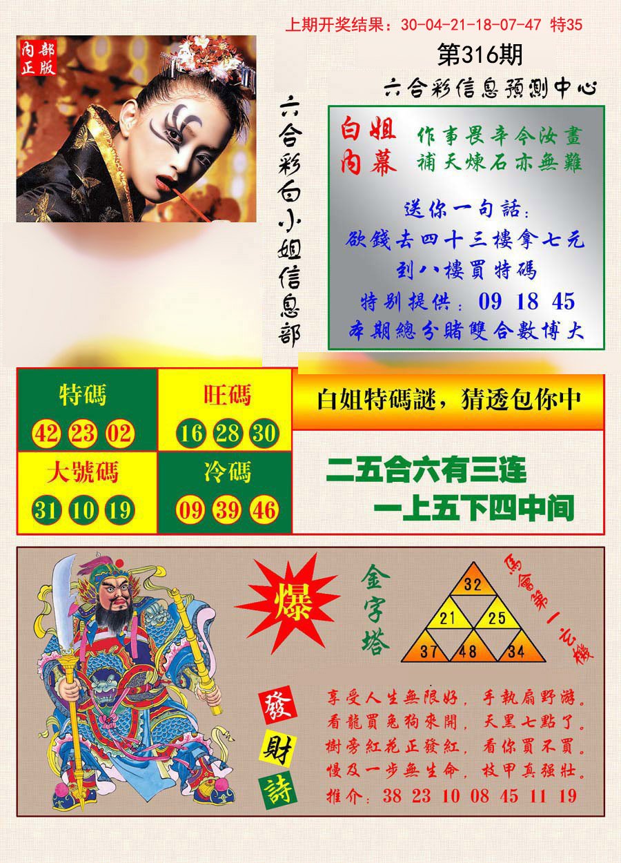 2024316期港彩内幕报